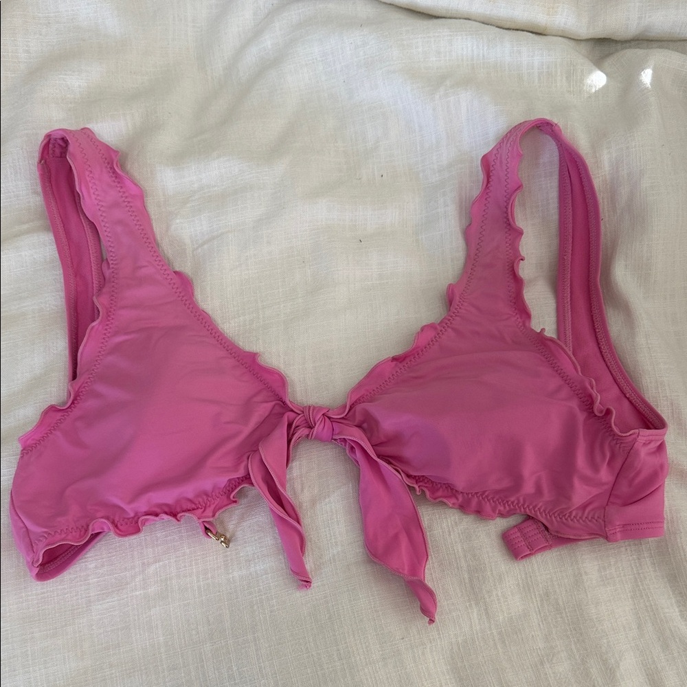 Women’s pink bikini top